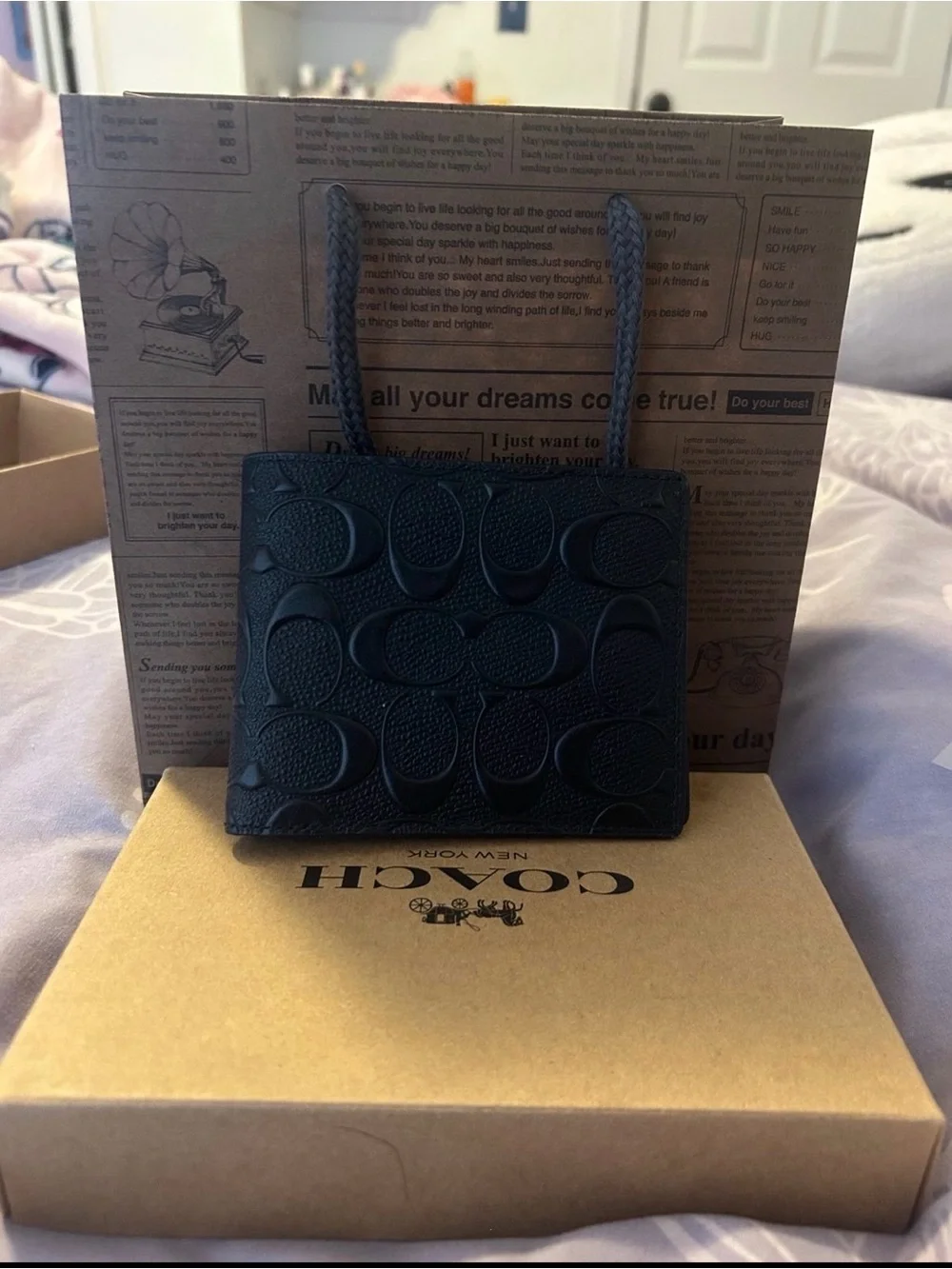 Coach men’s wallet
